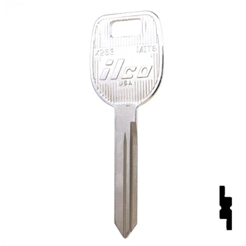 Uncut Key Blank | Mitsubishi | X263 ( MIT6 ) - Image 24