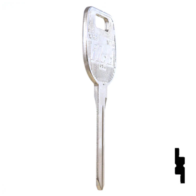 Uncut Key Blank | Mitsubishi | X263 ( MIT6 ) - Image 5