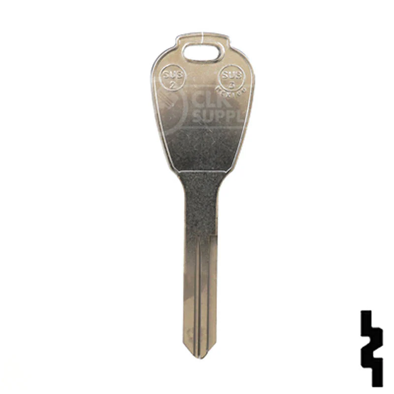 Uncut Key Blank | Subaru | X271 ( SUB2) - Image 13