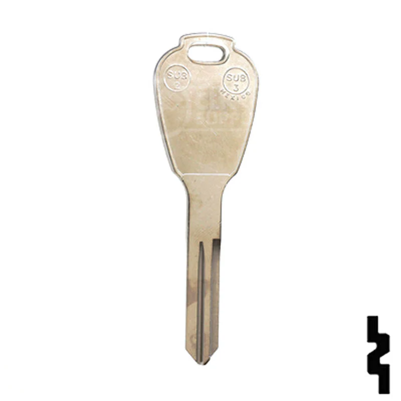 Uncut Key Blank | Subaru | X271 ( SUB2) - Image 14