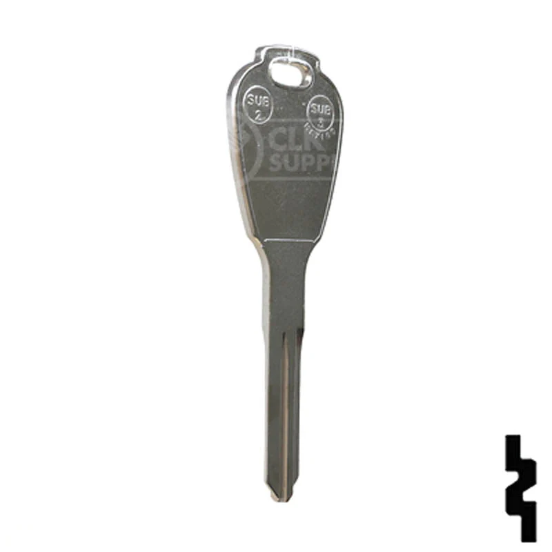 Uncut Key Blank | Subaru | X271 ( SUB2) - Image 16