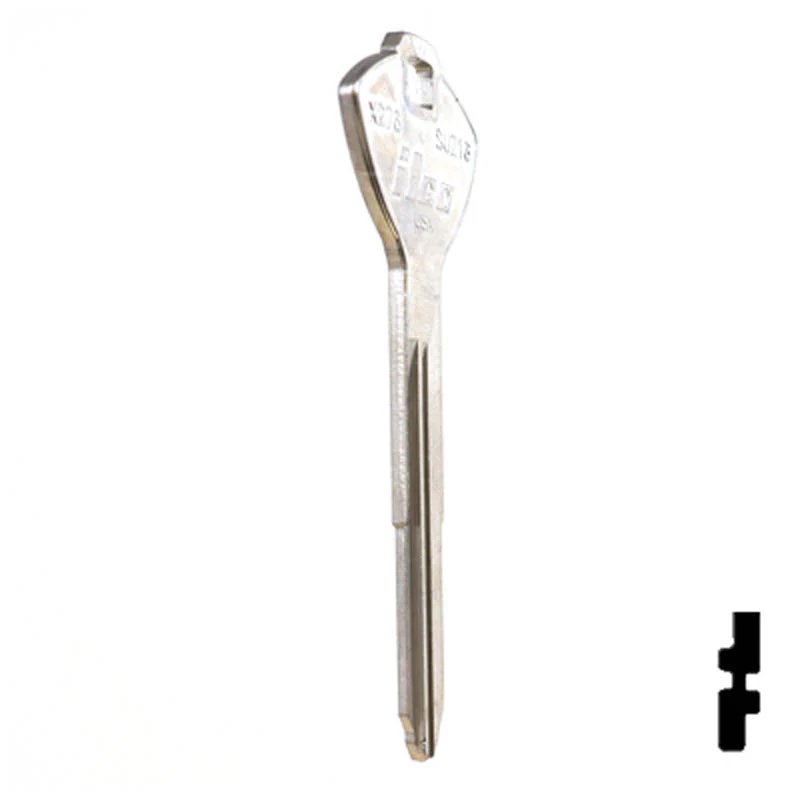 Uncut Key Blank | Suzuki Motorcycle | X276 ( SUZ16 ) - Image 5