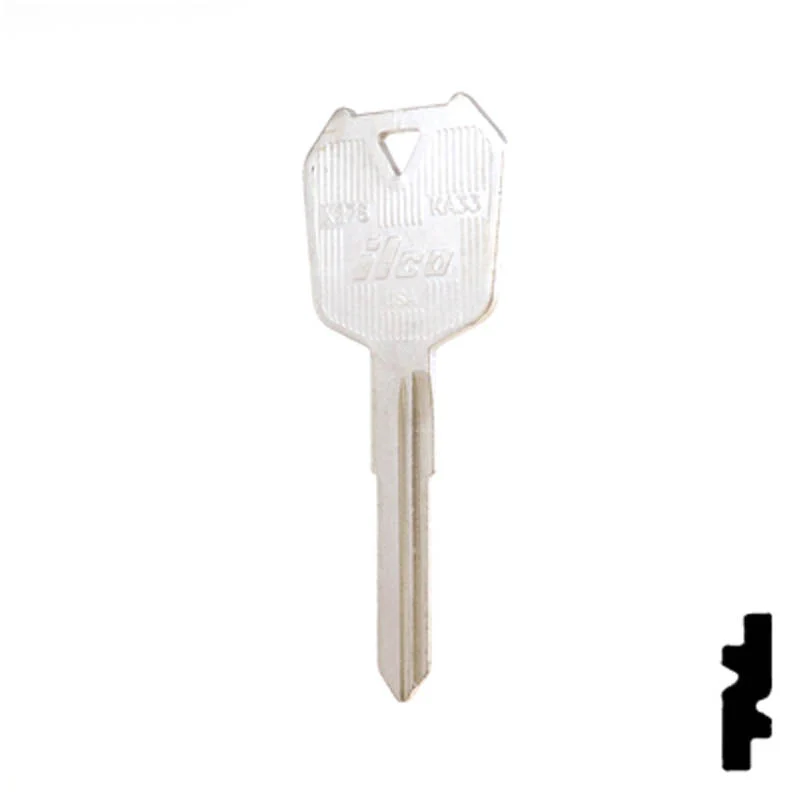 Uncut Key Blank | Kawasaki Motorcycle | X278 (KA33) - Image 23