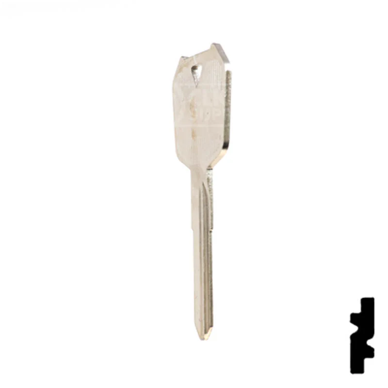 Uncut Key Blank | Kawasaki Motorcycle | X278 (KA33) - Image 9