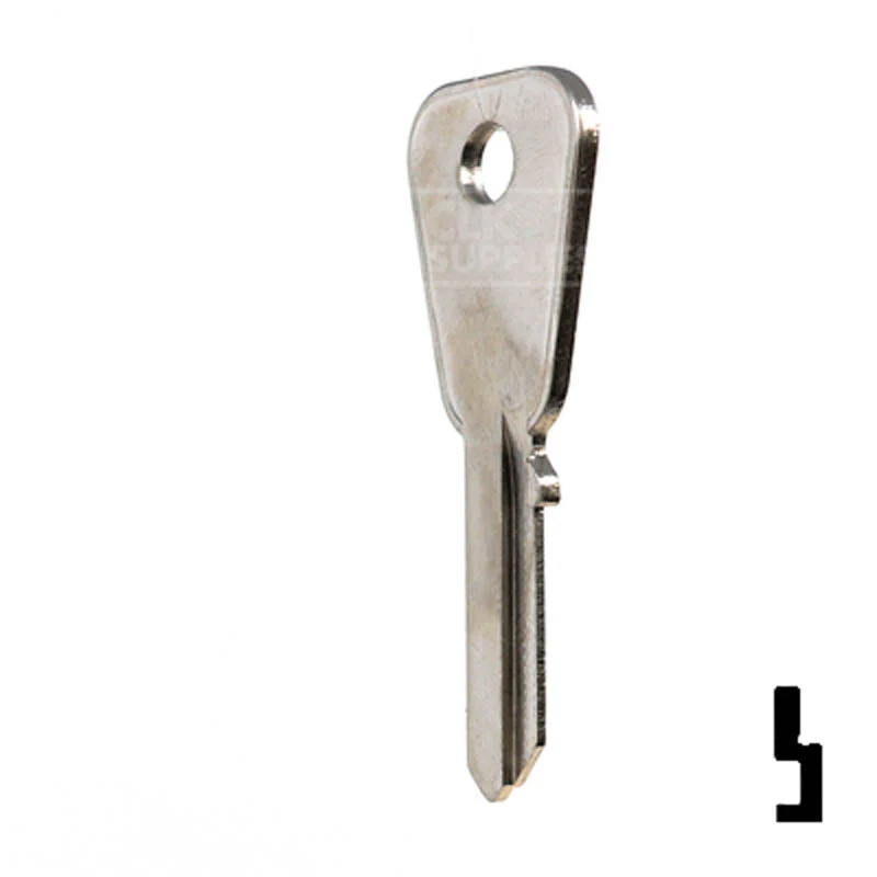 Uncut Key Blank | Honda Motorcycle | X43 ( HD48 ) - Image 10