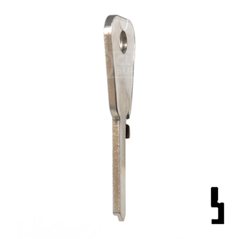 Uncut Key Blank | Honda Motorcycle | X43 ( HD48 ) - Image 18