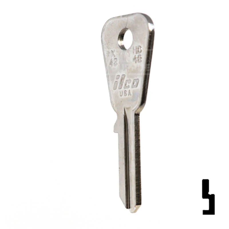 Uncut Key Blank | Honda Motorcycle | X43 ( HD48 ) - Image 22