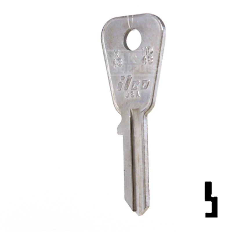 Uncut Key Blank | Honda Motorcycle | X43 ( HD48 ) - Image 23
