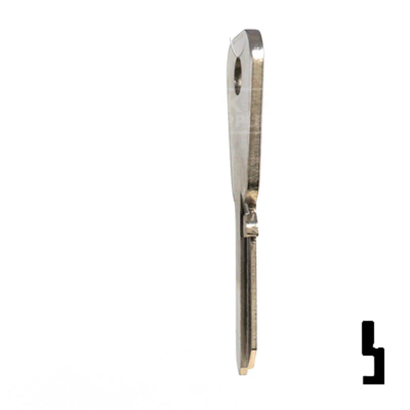 Uncut Key Blank | Honda Motorcycle | X43 ( HD48 ) - Image 8