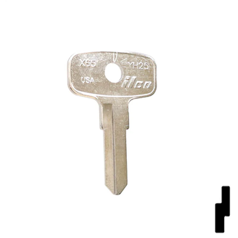 Uncut Key Blank | Yamaha | X65 ( YH25 ) - Image 3