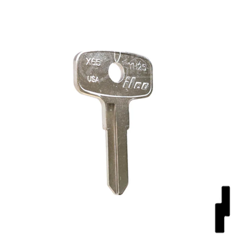 Uncut Key Blank | Yamaha | X65 ( YH25 ) - Image 4