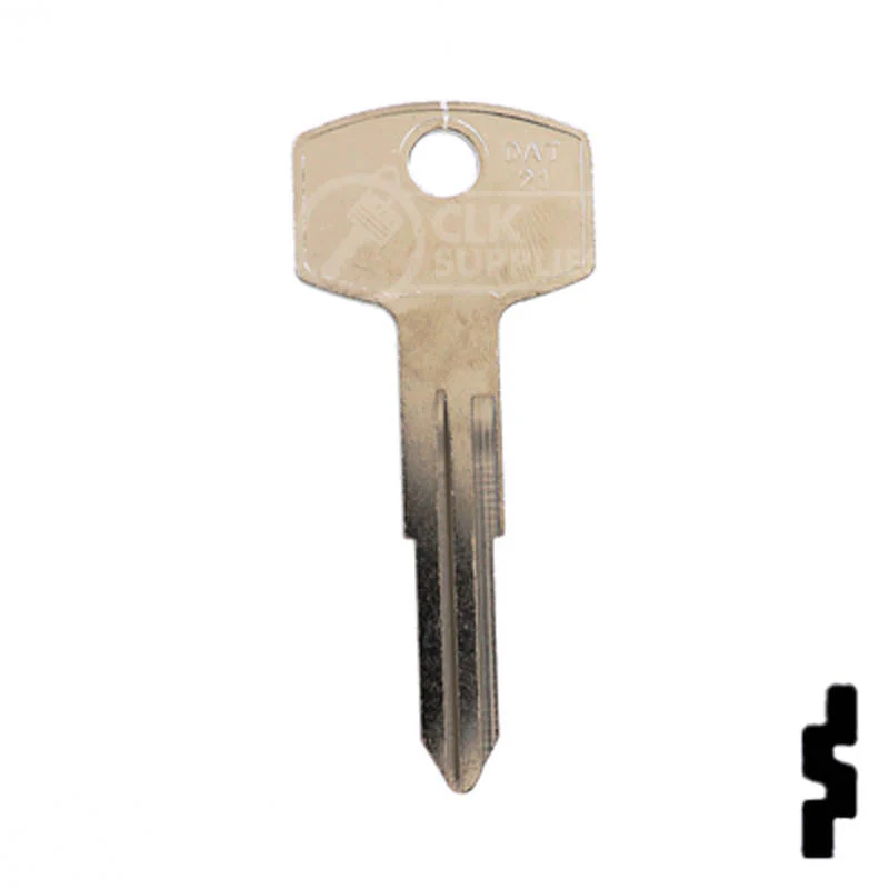 Uncut Key Blank | Nissan, Datsun | X7, DA21 - Image 14