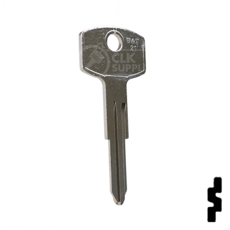 Uncut Key Blank | Nissan, Datsun | X7, DA21 - Image 16
