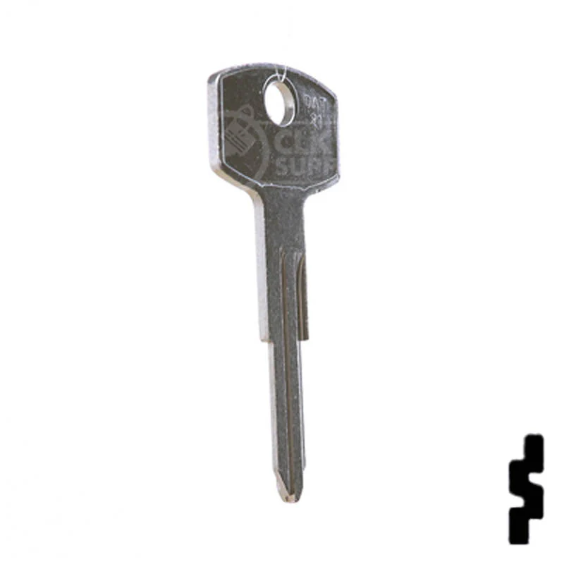 Uncut Key Blank | Nissan, Datsun | X7, DA21 - Image 17
