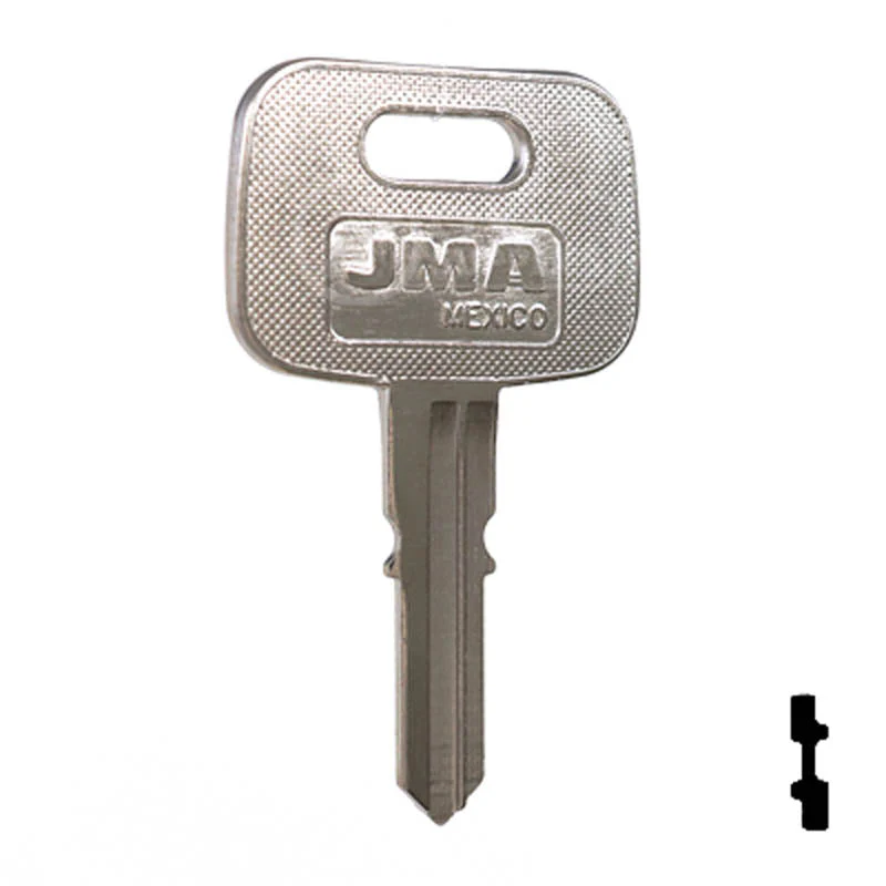 Uncut Key Blank | Honda, Triumph, Better Built | X71, HD70U - Image 3