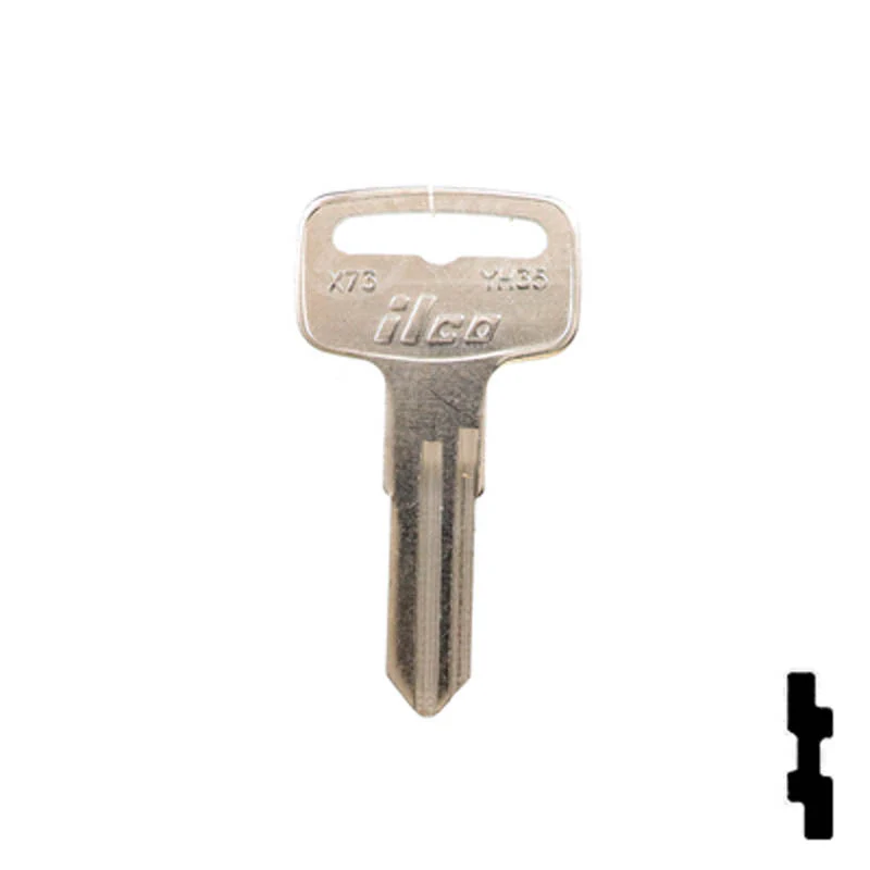 Uncut Key Blank | Yamaha Motorcycle | X73 ( YH35 )