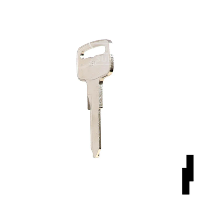 Uncut Key Blank | Yamaha, Polaris | X77 (YH38) - Image 10