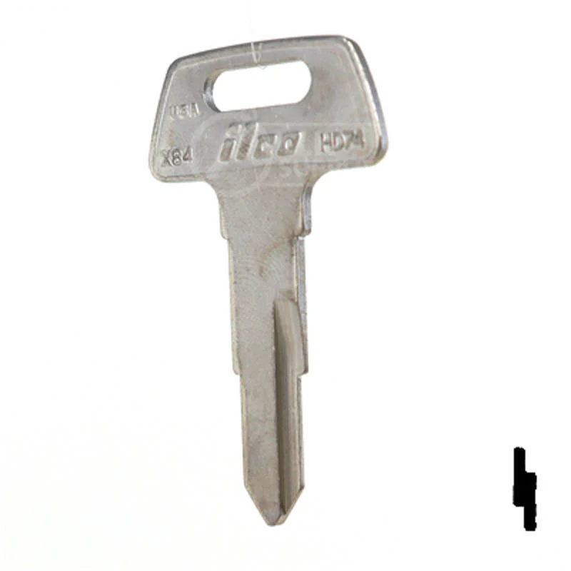 Uncut Key Blank | Honda Motorcycle | X84 ( HD74, HD63 ) - Image 22