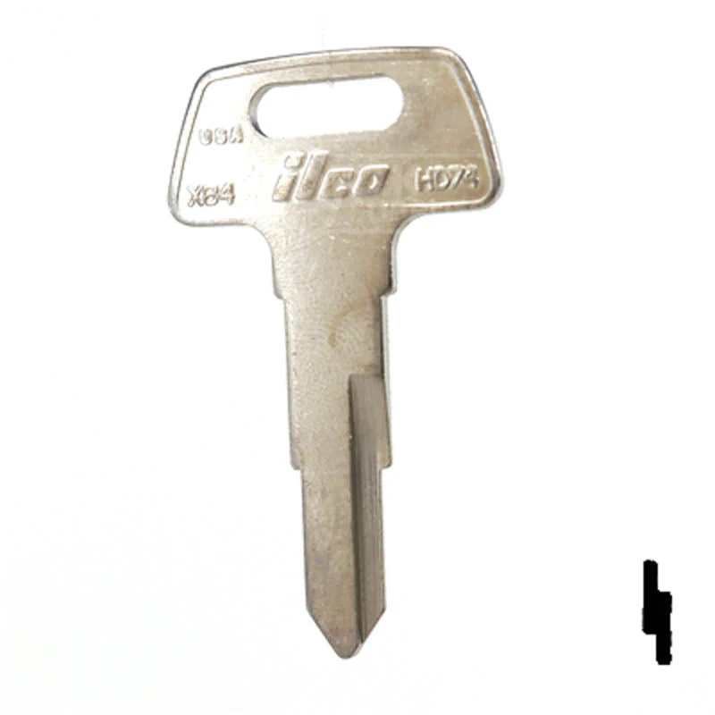 Uncut Key Blank | Honda Motorcycle | X84 ( HD74, HD63 ) - Image 23