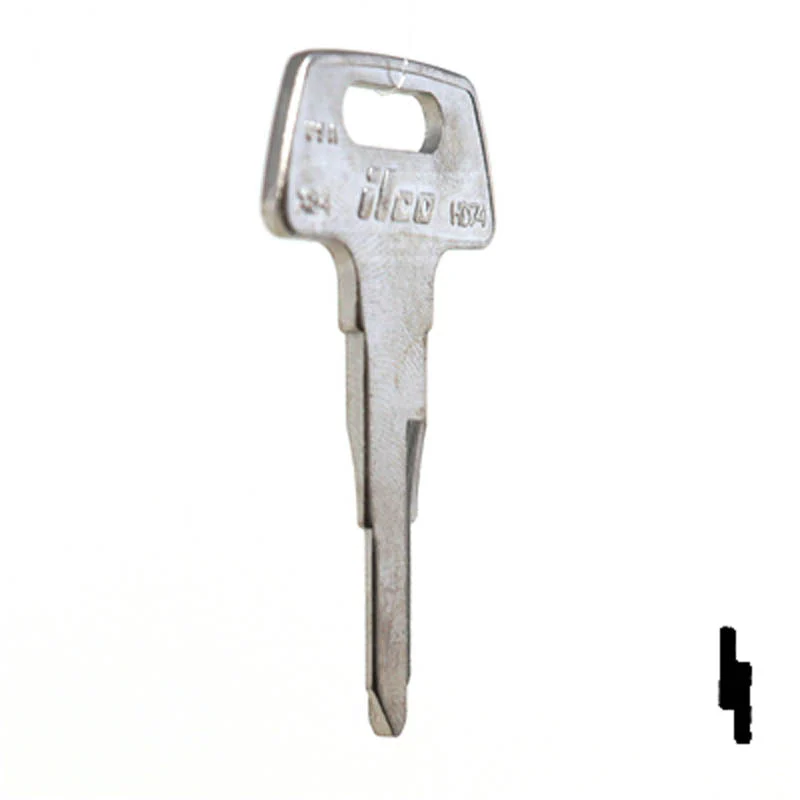 Uncut Key Blank | Honda Motorcycle | X84 ( HD74, HD63 ) - Image 4