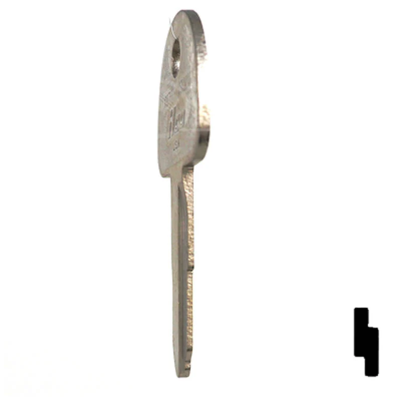 Uncut Key Blank | Suzuki Motorcycle | X87 ( SUZ11 ) - Image 20