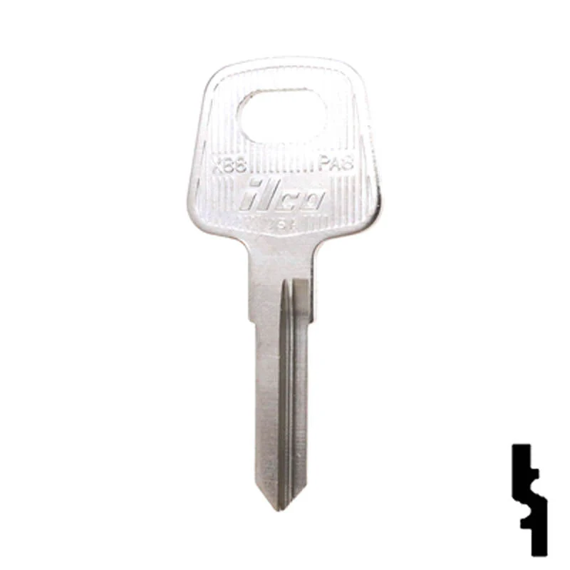 Uncut Key Blank | Volkswagen | Audi | X88 ( PA8 ) - Image 24