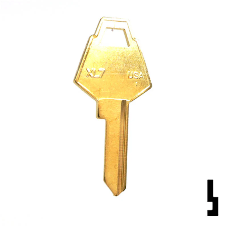 Uncut Key Blank | XL Lock | XL7, 1180S - Image 2