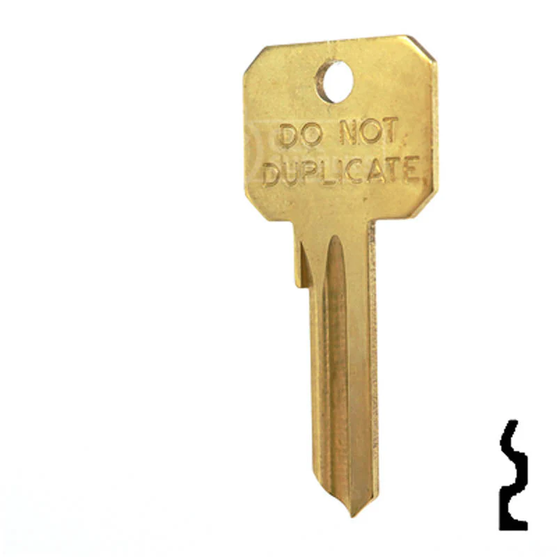 Uncut DND Key Blank | Yale | Y1 - Image 23