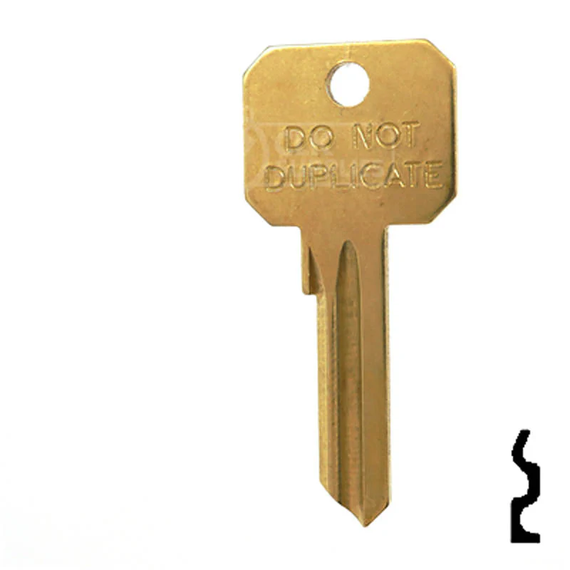 Uncut DND Key Blank | Yale | Y1 - Image 24