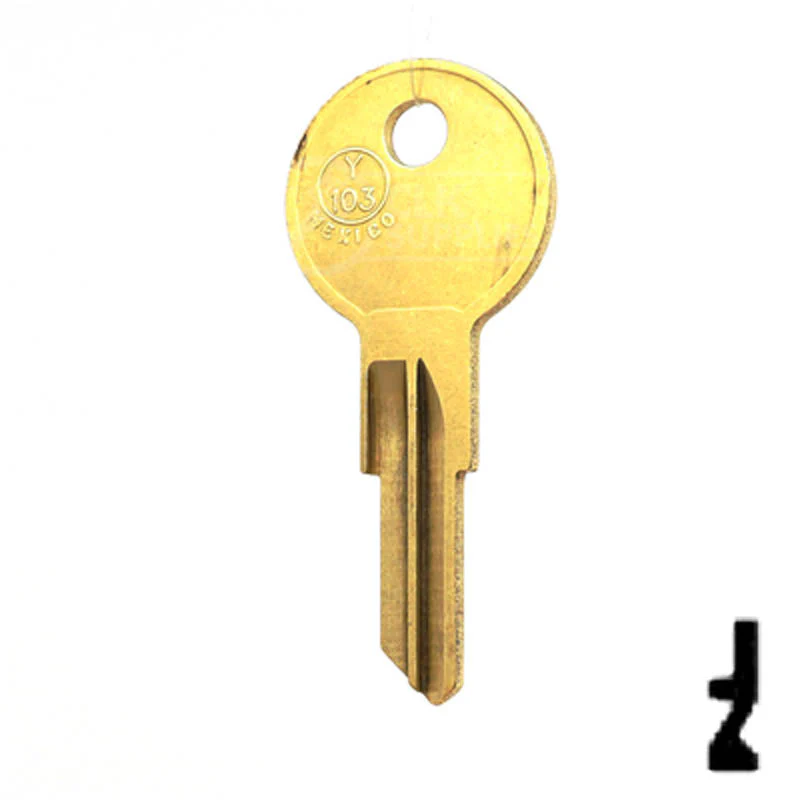 Uncut Key Blank | Yale | Y103, O1122B - Image 24