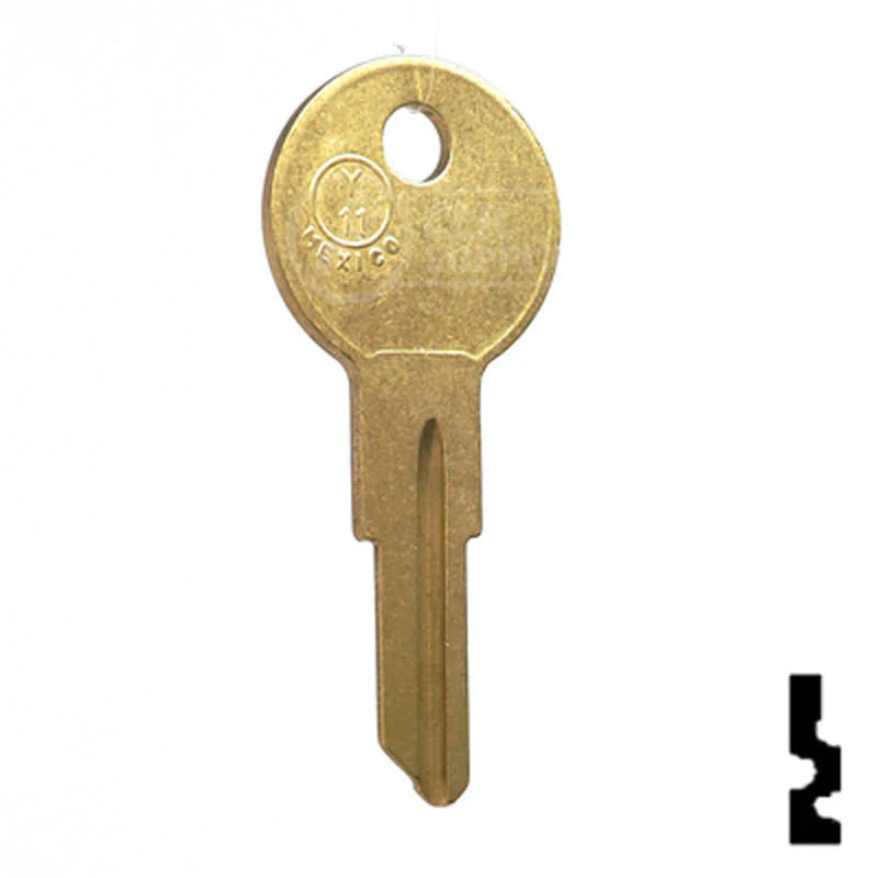 Uncut Key Blank | Yale | Y11, O1122- Very Popular - Image 3