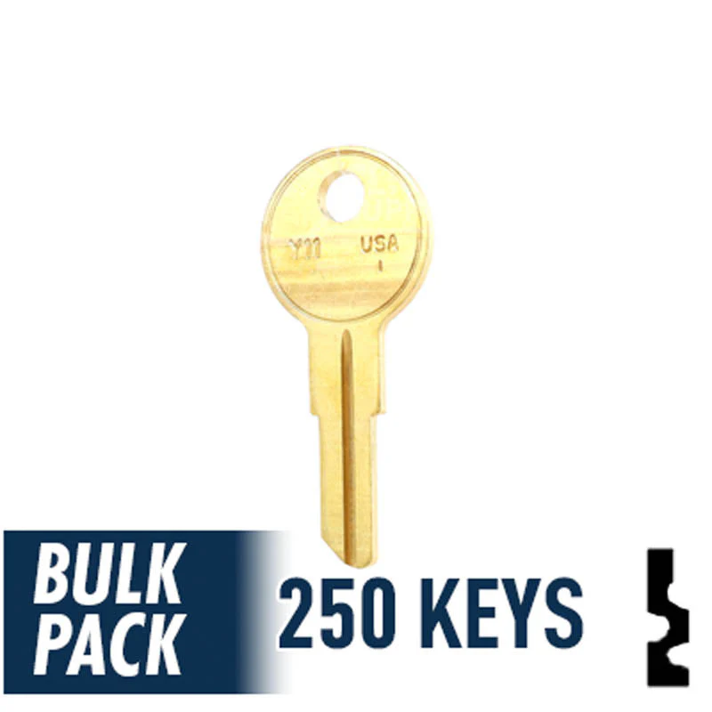 Uncut Key Blank | Yale | Y11  - 250 Pack by Ilco - Image 23