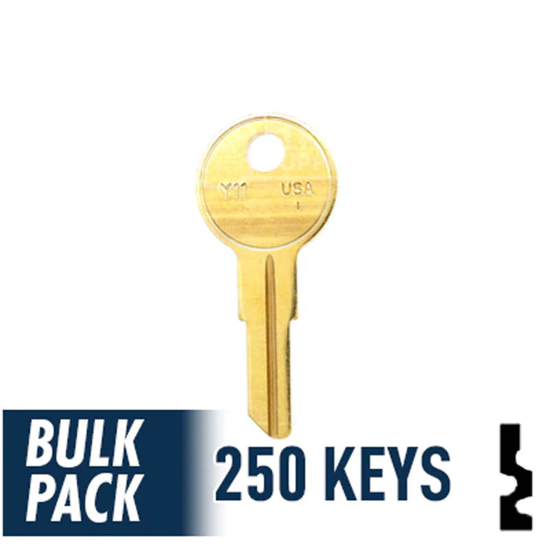Uncut Key Blank | Yale | Y11  - 250 Pack by Ilco - Image 24