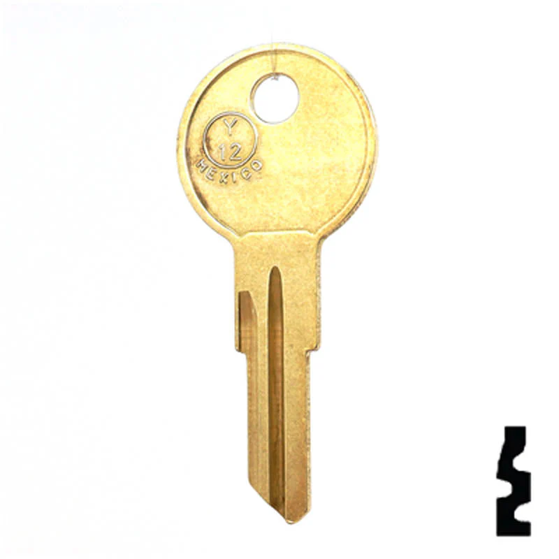 Uncut Key Blank | Yale | Y12, O1122A - Image 12