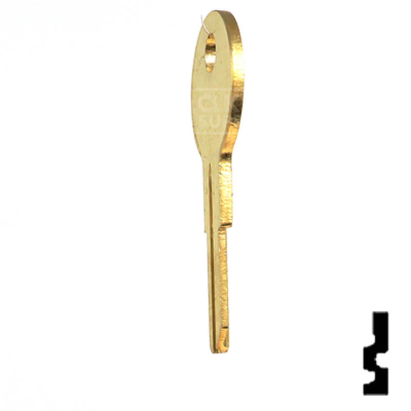 Uncut Key Blank | Yale | Y13, O1122R - Image 8