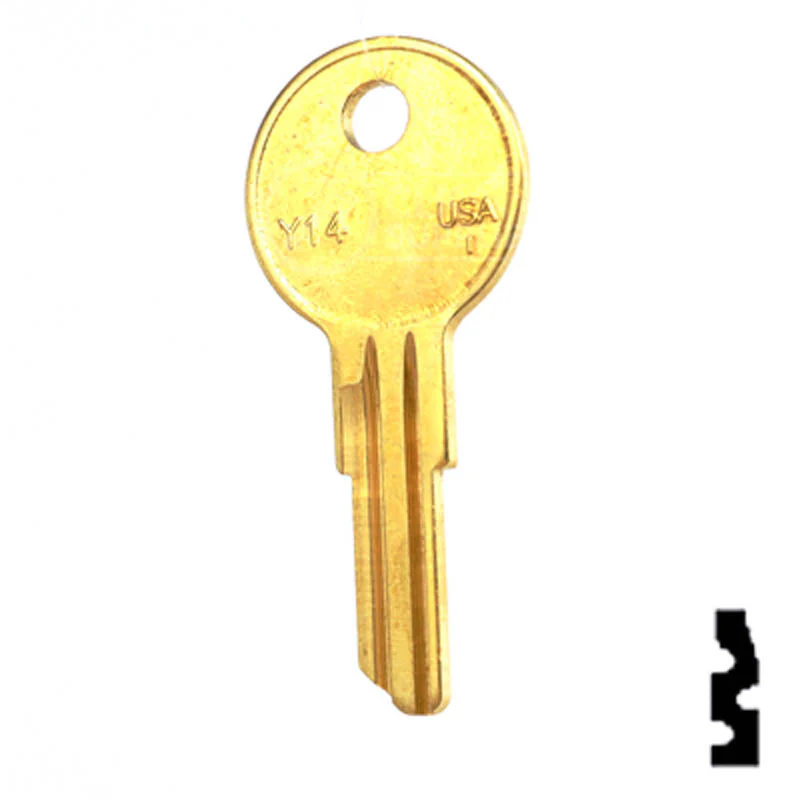 Uncut Key Blank | Yale | Y14, O1122AR - Image 23