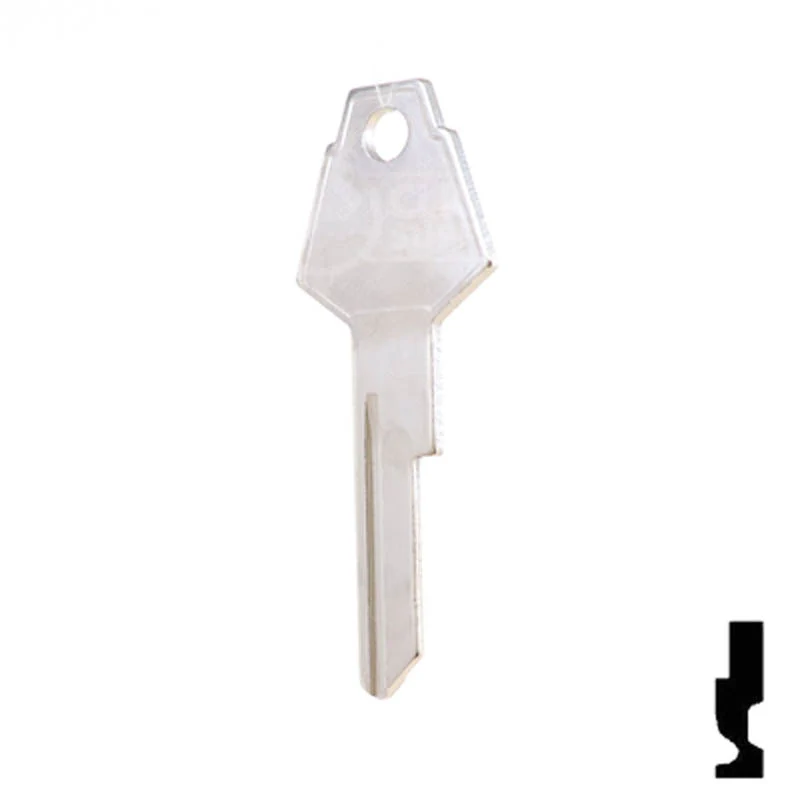 Uncut Key Blank | Chrysler, Dodge, Plymouth | Y152, P1770U - Image 11