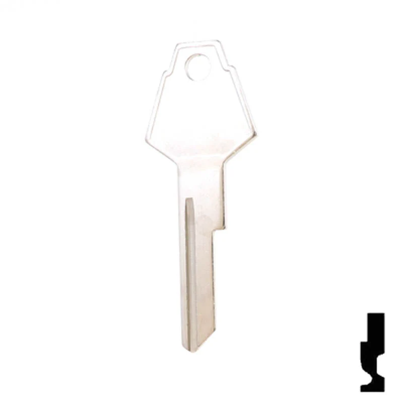 Uncut Key Blank | Chrysler, Dodge, Plymouth | Y152, P1770U - Image 12