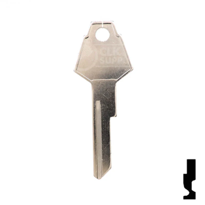 Uncut Key Blank | Chrysler, Dodge, Plymouth | Y152, P1770U - Image 13