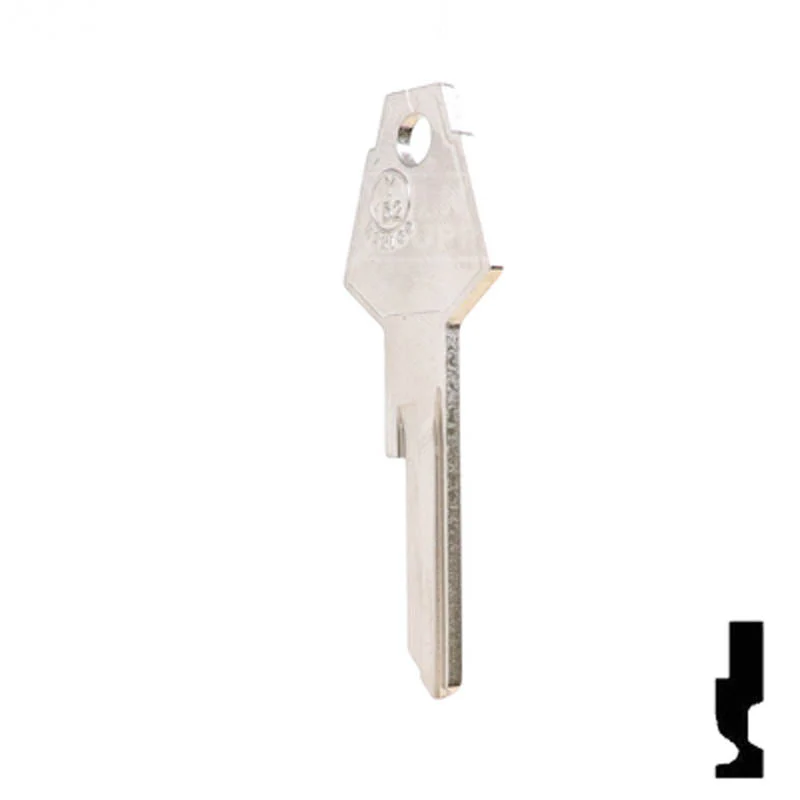 Uncut Key Blank | Chrysler, Dodge, Plymouth | Y152, P1770U - Image 22