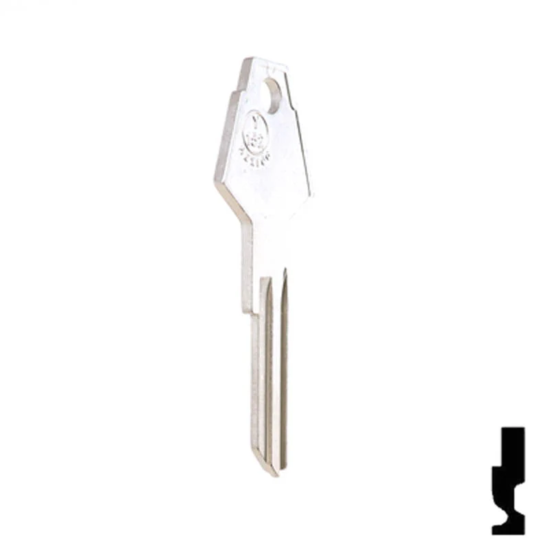 Uncut Key Blank | Chrysler, Dodge, Plymouth | Y152, P1770U - Image 5