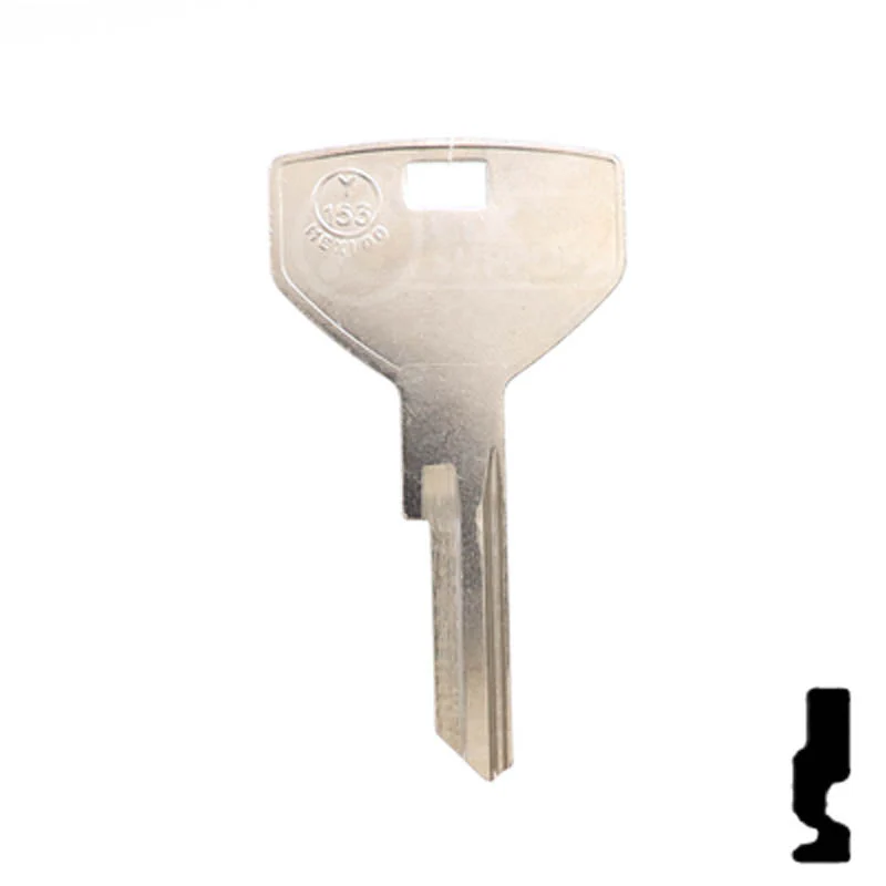Uncut Key Blank | Chrysler | Y153, P1786 - Image 2