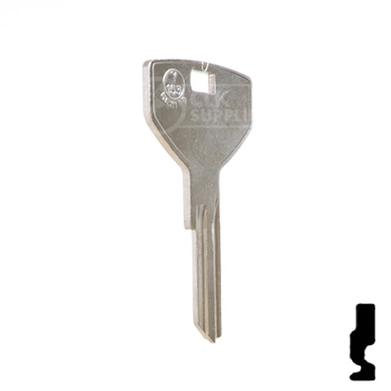Uncut Key Blank | Chrysler | Y153, P1786 - Image 5