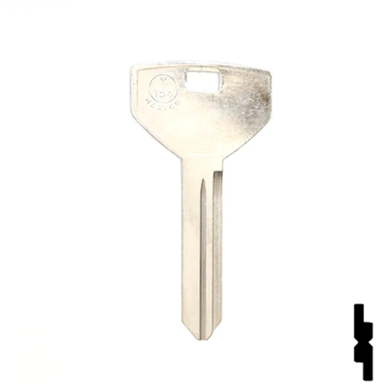 Uncut Key Blank | Chrysler | Y154, P1789 - Image 2