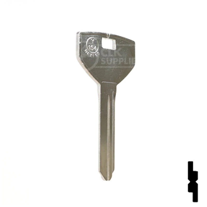 Uncut Key Blank | Chrysler | Y154, P1789 - Image 4