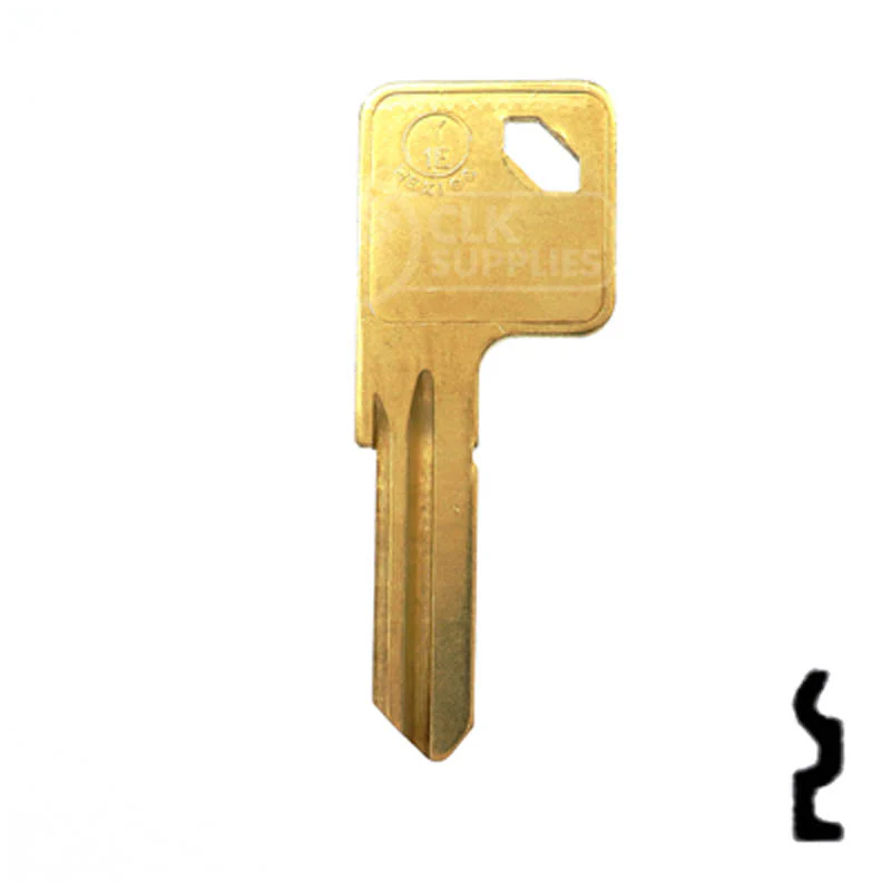 Uncut Key Blank | Yale | Y1E, 999N