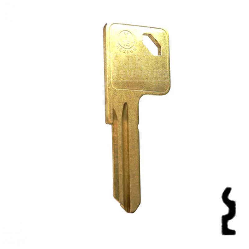 Uncut Key Blank | Yale | Y1E, 999N - Image 3