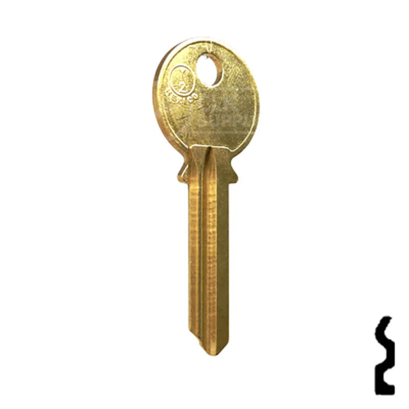 Uncut Key Blank | Yale | Y2, 999A - Image 3