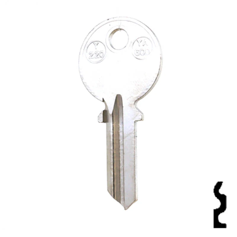 Uncut Key Blank | Yale | Y220, 999B, YA-60D - Image 12