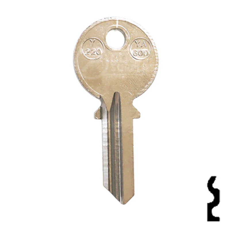 Uncut Key Blank | Yale | Y220, 999B, YA-60D - Image 14